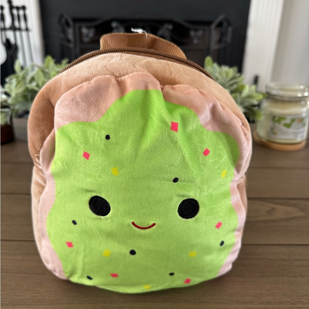 ☄️Flash Sale☄️ 8 inch Sinclair the Avocado Toast Plush Zippered Bag